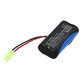 Akku batterie für ETA Verto 1442, 2500mAh, Li-Ion, 7.4V, 1442 00090, HQ