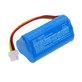 Akku batterie für CleanMate S460, Pure Clean PUCRC25, 2600mAh, Li-Ion, 11.1V, 18650-3S15, HQ