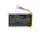 Batterie für Sennheiser Momentum 2.0, 3.0, Urbanite XL, 600mAh, Li-Pol, 3.7V, AHB622540N1, HQ