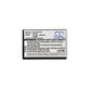 Batterie für Steelseries 61298rx, Siberia 840, 900mAh, Li-Ion, 3.7V, 160240, HQ