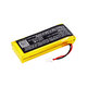 Batterie für Cardo Scala Rider G4, 800mAh, Li-Pol, 3.7V, ZN452050PC-1S2P, HQ