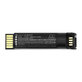 Batterie für Zebra CR2278, DS22, 2600mAh, Li-Ion, 3.7V, BT-000317-01, HQ