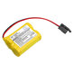 Akku batterie für GE A06b-6093-K001, 2200mAh, Li-MnO2, 6V, BR-AGCF2W, HQ