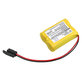 Akku batterie für GE A06b-6093-K001, 2200mAh, Li-MnO2, 6V, BR-AGCF2W, HQ