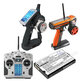 Akku batterie für Flysky FA605, FS-GT2B, FS-I10, 1600mAh, Li-Pol, 3.7V, FS-BA800, HQ