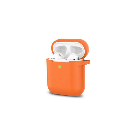 Silikonhülle für AirPods 1 und 2, Orange