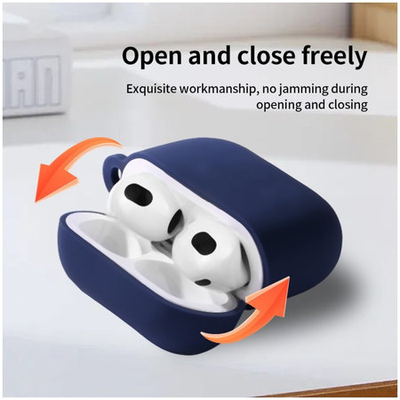 Silikonhülle für AirPods 4, Orange