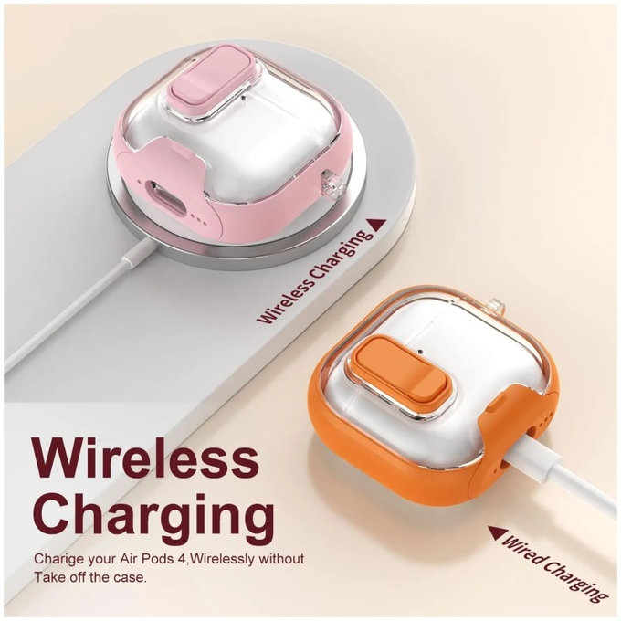 Silikonhülle mit Handy-Ständer und Karabiner für AirPods Pro 3, Schwarz