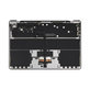 Oberer Tastaturrahmen für MacBook Air 13", A3113 (2024), mit US-Tastatur und Akku, Space Gray, 661-40227, Genuine Apple