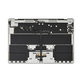 Oberer Tastaturrahmen für MacBook Air 15", A3114 (2024), mit US-Tastatur und Akku, Silver, 661-40267, Genuine Apple