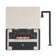 Kompletter Trackpad für MacBook Air 13", A3113 (2024), Starlight, 661-40276, Genuine Apple