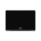 LCD-Display für MacBook Air 13", A3113 (2024), mit Frontglas und Deckel, Space Gray, 661-40278, Genuine Apple