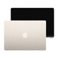 LCD-Display für MacBook Air 13", A3113 (2024), mit Frontglas und Deckel, Starlight, 661-40280, Genuine Apple