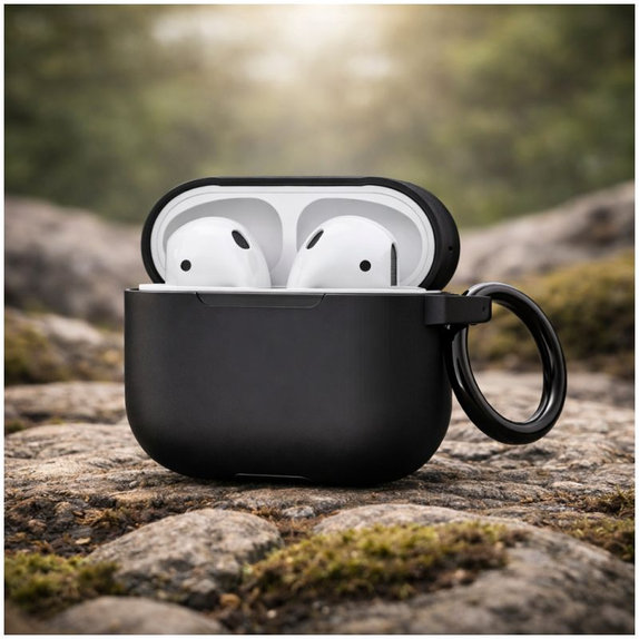 Silikonhülle für AirPods Pro 2, Schwarz