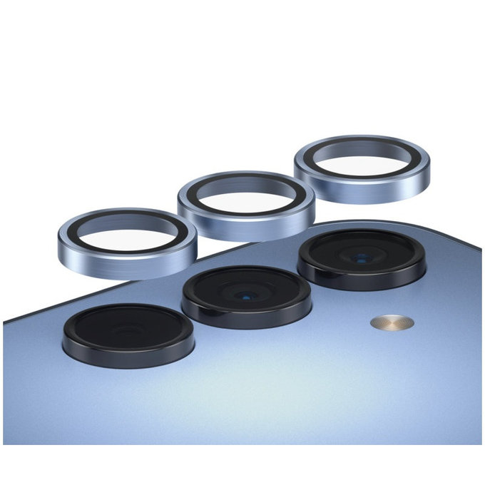 Kameralinsenschutz Hoops für Samsung A15/A15 5G, Blau, PanzerGlass