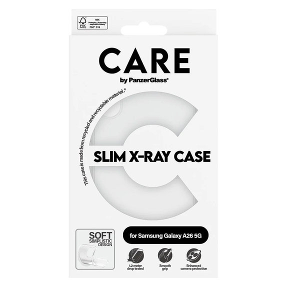 Hülle X-Ray für Samsung Galaxy A26 5G, Transparent, PanzerGlass