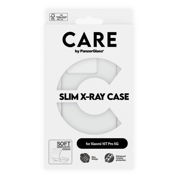 Hülle X-Ray für Xiaomi 15T Pro 5G, transparent, CARE