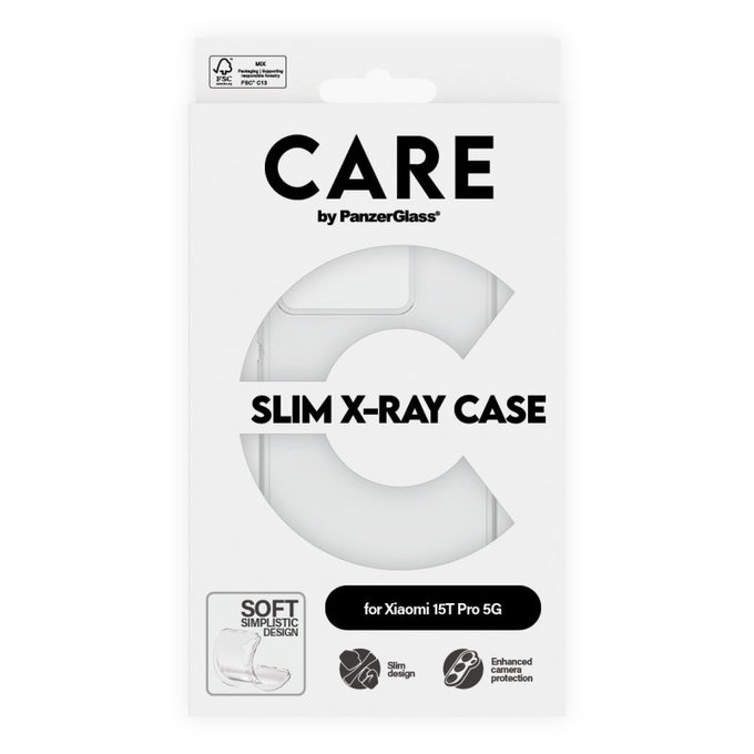 Hülle X-Ray für Xiaomi 15T Pro 5G, transparent, CARE