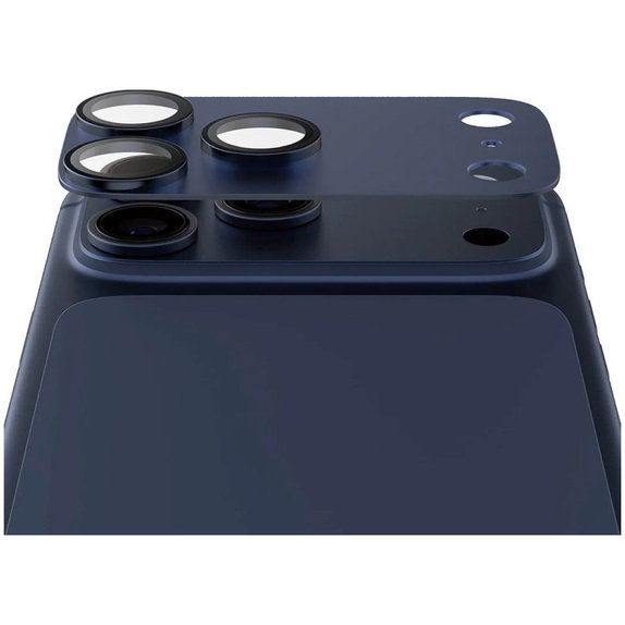 Fender Kameraobjektivschutz für iPhone 17 Pro, Blau, PanzerGlass