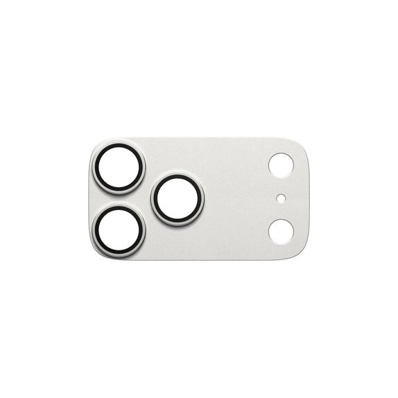 Fender Kameraobjektivschutz für iPhone 17 Pro Max, Silber, PanzerGlass