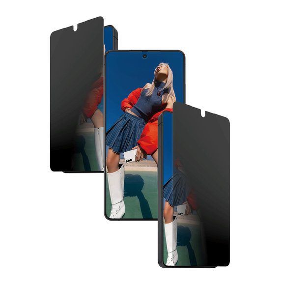 PanzerGlass - UWF 2-Way Privacy Panzerglas mit Applikator für Samsung Galaxy S26 Ultra, klar