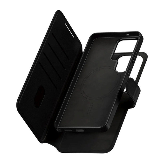 Hülle Wallet Tango Two-In-One mit QI für Samsung S26 Ultra, schwarz, CARE