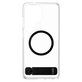 Hülle Kickstand mit schwarzem QI für Samsung Galaxy S26 Ultra, Transparent, PanzerGlass