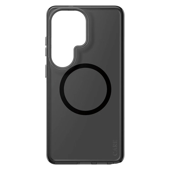 Hülle Smokey mit schwarzem QI für Samsung Galaxy S26 Ultra, Schwarz, PanzerGlass
