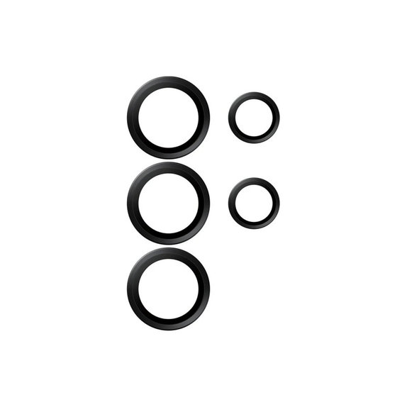 Hoops Ceramic II Kameraobjektivschutz für Samsung S26 Ultra, Schwarz, PanzerGlass