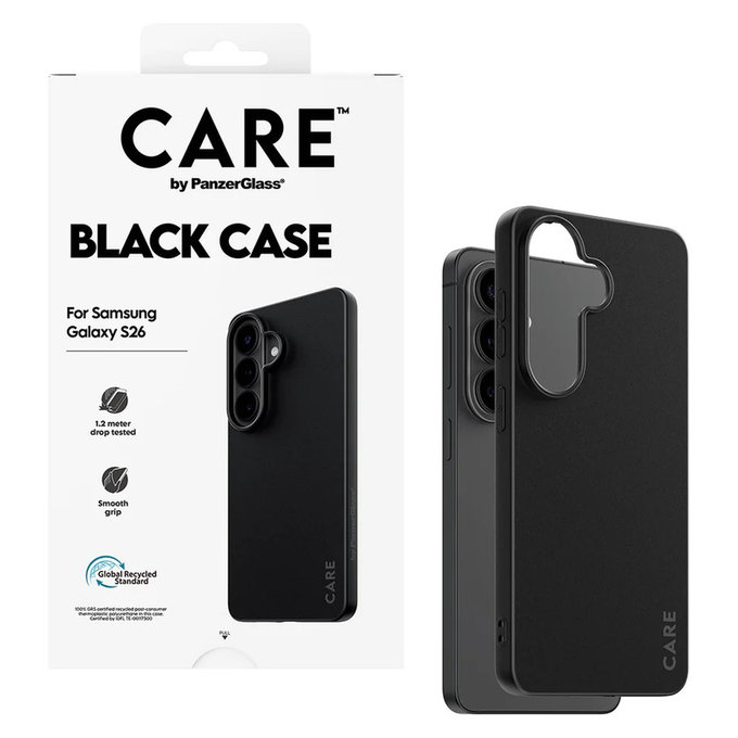 Hülle TPU für Samsung Galaxy S26, Schwarz, PanzerGlass