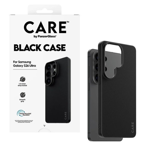 Hülle TPU für Samsung Galaxy S26 Ultra, Schwarz, PanzerGlass