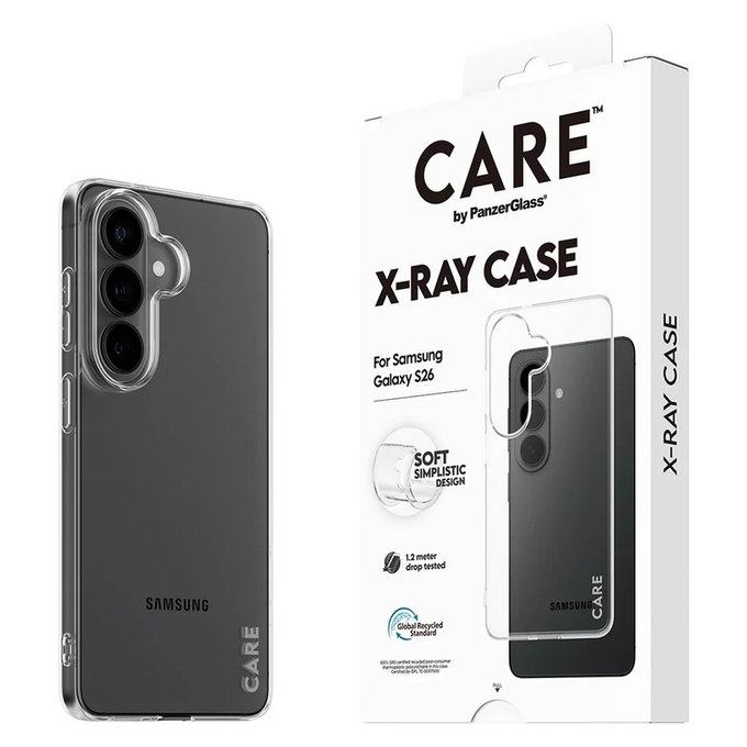Hülle X-Ray für Samsung Galaxy S26, Transparent, PanzerGlass