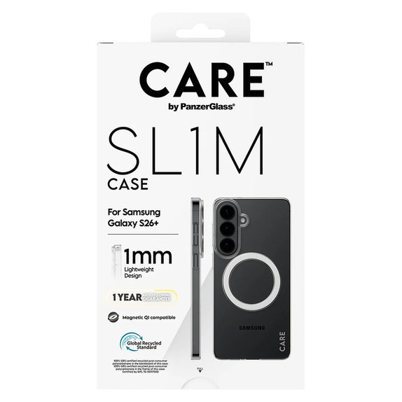 Hülle SL1M für Samsung Galaxy S26+, Transparent, PanzerGlass