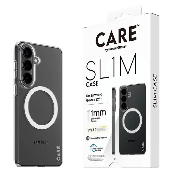Hülle SL1M für Samsung Galaxy S26+, Transparent, PanzerGlass