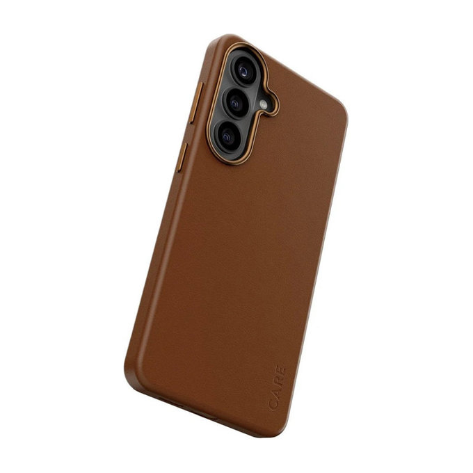 Hülle Solo für Samsung S26+, braun, CARE