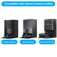 Ersatzteilset für Xiaomi Dreame L20 Ultra, X20 Pro, X20 Pro Plus (2x Hauptbürste, 4x Filter, 4x Seitenbürste – schwarz, 8x Wischtuch, 4x Staubbeutel)