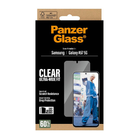 PanzerGlass - UWF Panzerglas mit Applikator für Samsung Galaxy A57, klar