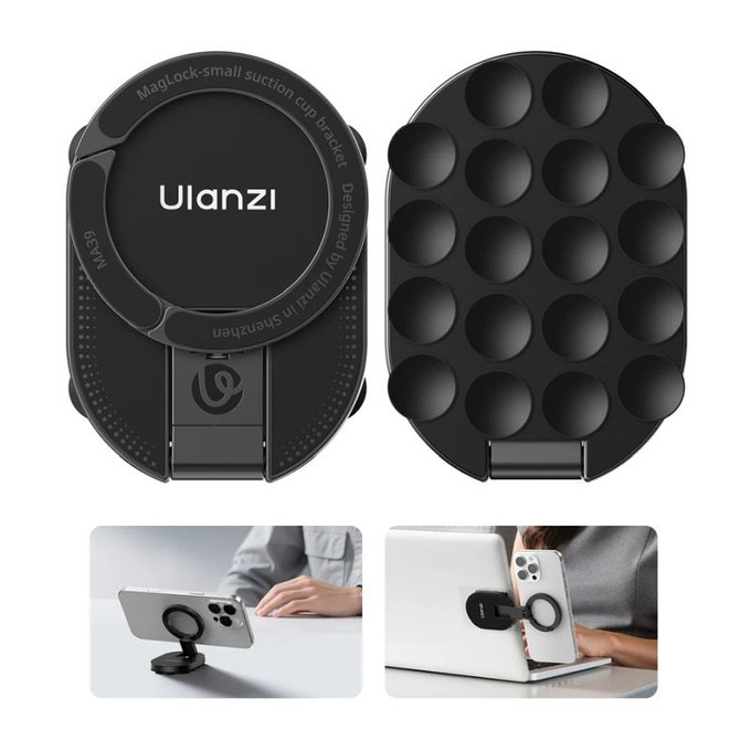 Magnetische Saugnapfhalterung Ulanzi MA39, schwarz
