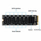 M.2 NVMe Erweiterungskarte mit 6 SATA III Ports