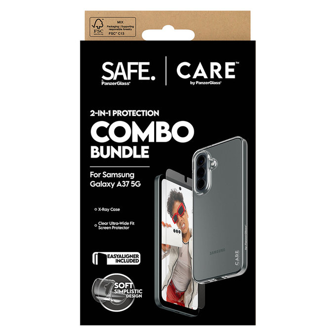 Bundle 2-in-1 für Samsung Galaxy A37, PanzerGlass