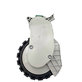 Rad mit Motor, Rechts, Weiß für Xiaomi Dreame Bot L10, L10s, L20, X30, X40, Mova E30, S10 Plus, Mi Robot Vacuum X10 Plus, X20 Plus, S10+
