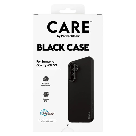 Hülle TPU für Samsung Galaxy A27, Schwarz, PanzerGlass