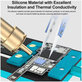Isolierendes Silikon-Wärmeleitpad Relife RL-098
