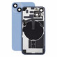Glas der Rückabdeckung für iPhone 14, Blue, Pulled A