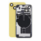 Glas der Rückabdeckung für iPhone 14, Yellow, Pulled A