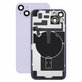 Glas der Rückabdeckung für iPhone 14 Plus, Purple, Pulled A