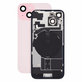 Glas der Rückabdeckung für iPhone 15, Pink, Pulled A