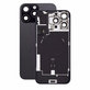 Glas der Rückabdeckung für iPhone 16 Pro Max, Black Titanium, Pulled A