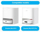 Ersatzteilset für Xiaomi Dreame Bot W10, W10 Pro (1x Hauptbürste, 2x Filter, 2x Seitenbürsten, 2x Wischpads)