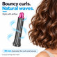 Kurzer Lockenaufsatz für Dyson Airwrap HS01, HS05, 30 mm, Nickel / Fuchsia